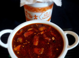 A picture of Instant Sweet Mango Pickle.