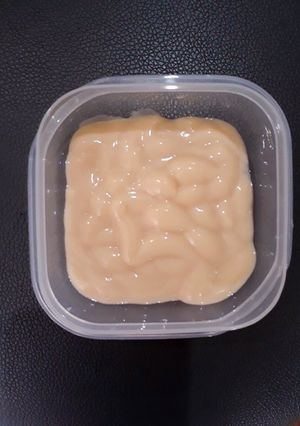 Hình của món Custard ăn dặm.