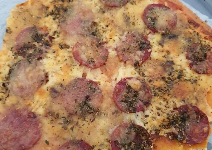 Pizza keto #tepung Almond