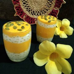A picture of Chena Sabudana Dessert.
