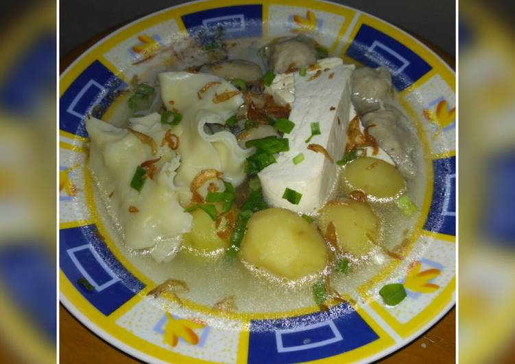 Siomay ikan kuah