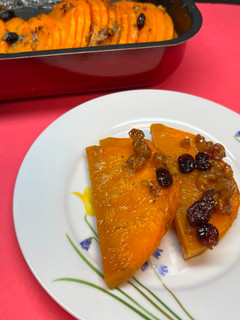 Una foto de Calabaza al horno como guarnición