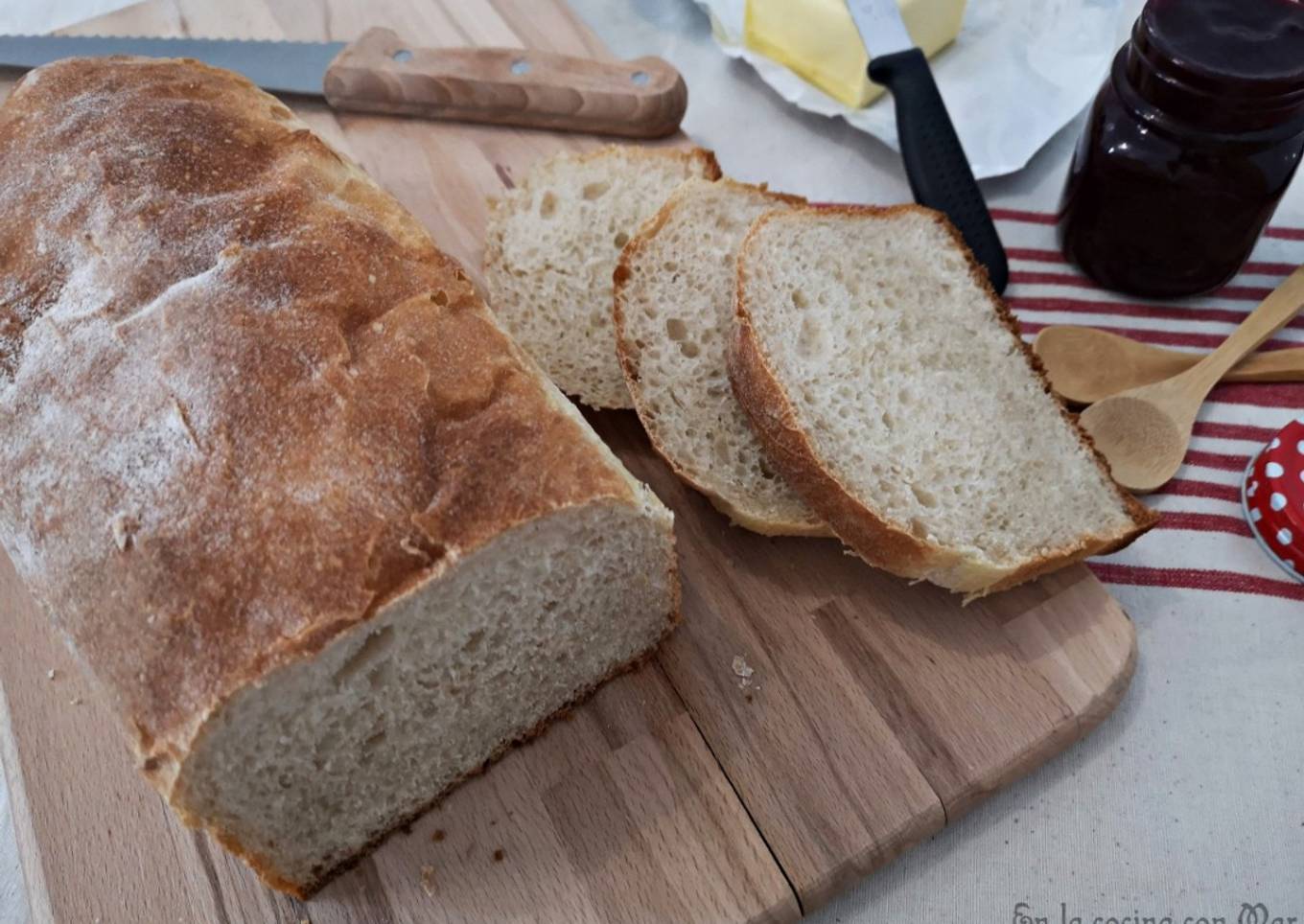 Pan de molde (casero)