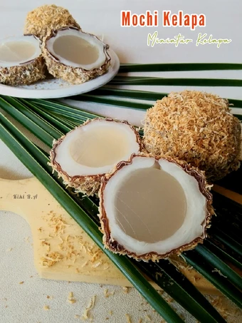 Cara Mudah Membuat Resep Mochi Kelapa (Miniatur Kelapa) yang Lezat Sekali Anti Ribet, Bisa Manjain Lidah