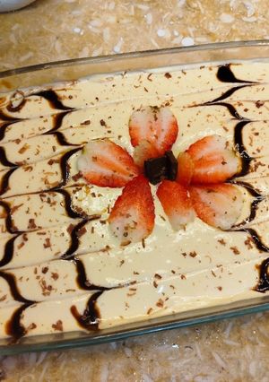 صورة لوصفة حلى الكريمه و كاراميل 😍🥰🔥