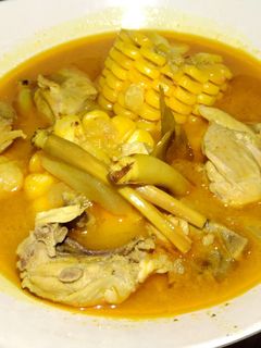 Foto resep 💞 Ayam sayur kuah santan