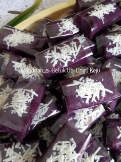 Foto resep Getuk Ubi Ungu Tabur Keju