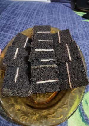 Foto resep Brownis ketan chees kukus