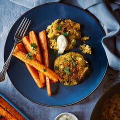 A picture of Feta & Bulgur Wheat Patties.