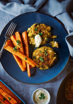 A picture of Feta & Bulgur Wheat Patties.