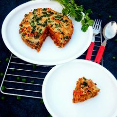 A picture of Stuffed Panchratan Lasagna.