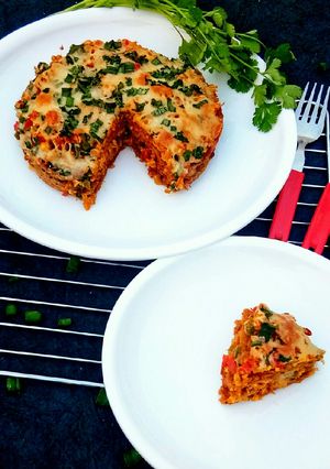 A picture of Stuffed Panchratan Lasagna.