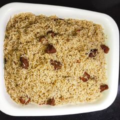 A picture of Beef Pulao.