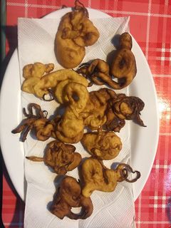 Una foto de Rosquillas dulces fritas
