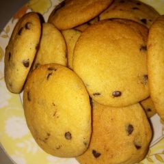 A picture of Chocolate chip cookies.