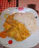 Pollo estilo indio con arroz en Monsieur Cuisine