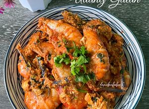 Gambar Sambal Telur Pecah Udang Galah