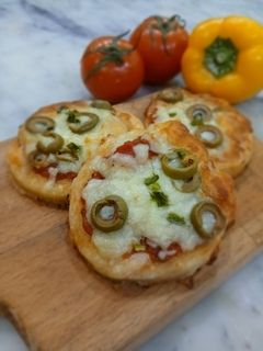 صورة لوصفة ميني بيتزا صحية