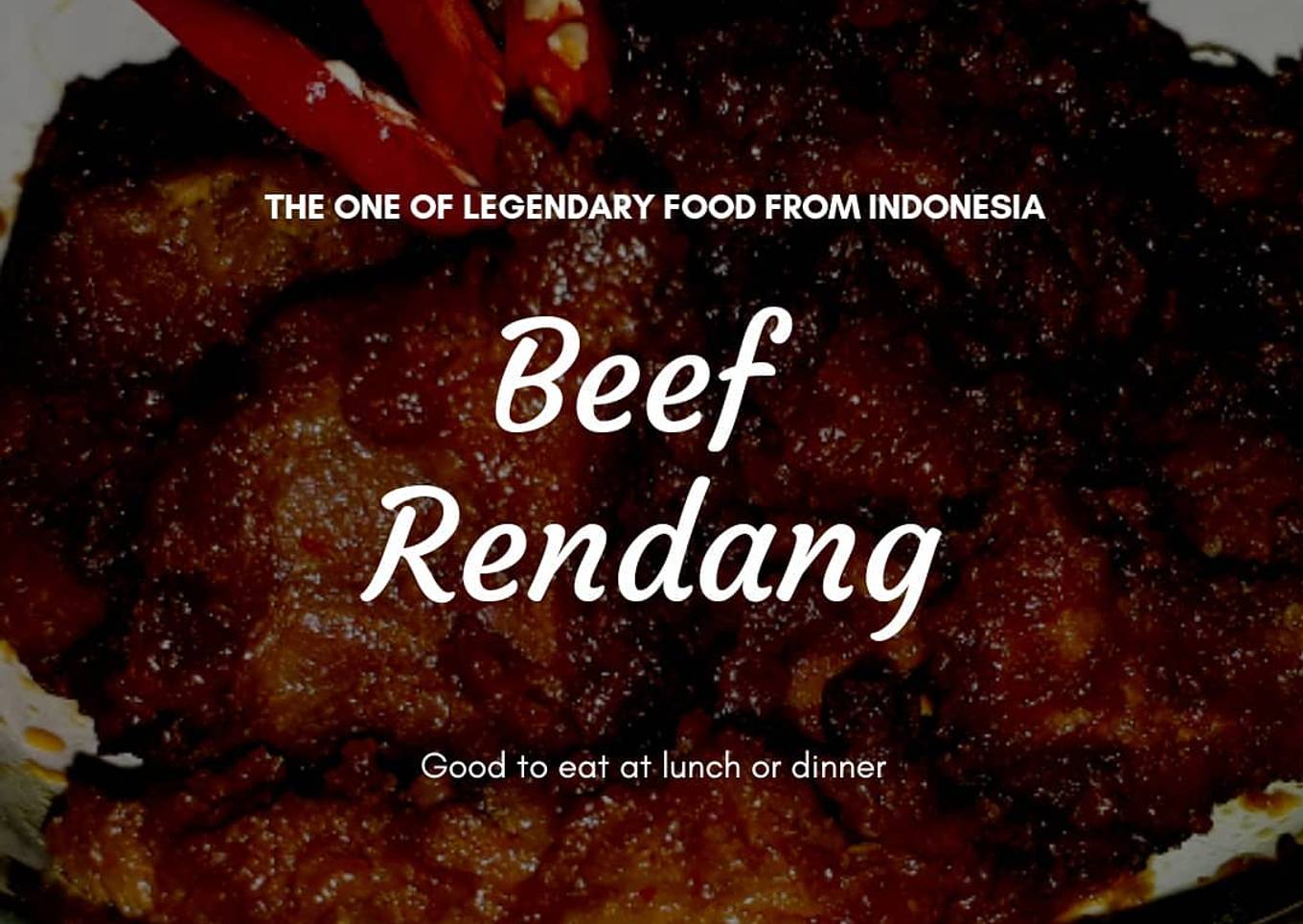 Beef Rendang
