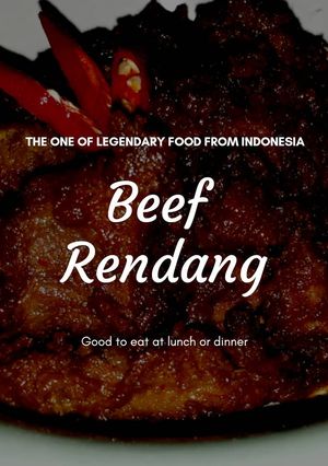 Foto resep Beef Rendang