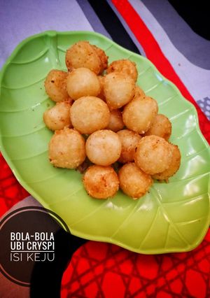 Foto resep Bola ~ bola ubi cryspi isi keju 🧀🧀🍠🍠