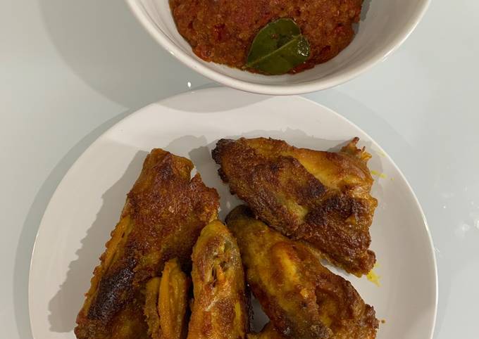 Ayam Bakar Bumbu Rujak & Sambelnya yang sedap