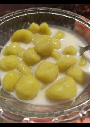 Hình của món Chè khoai dẻo.