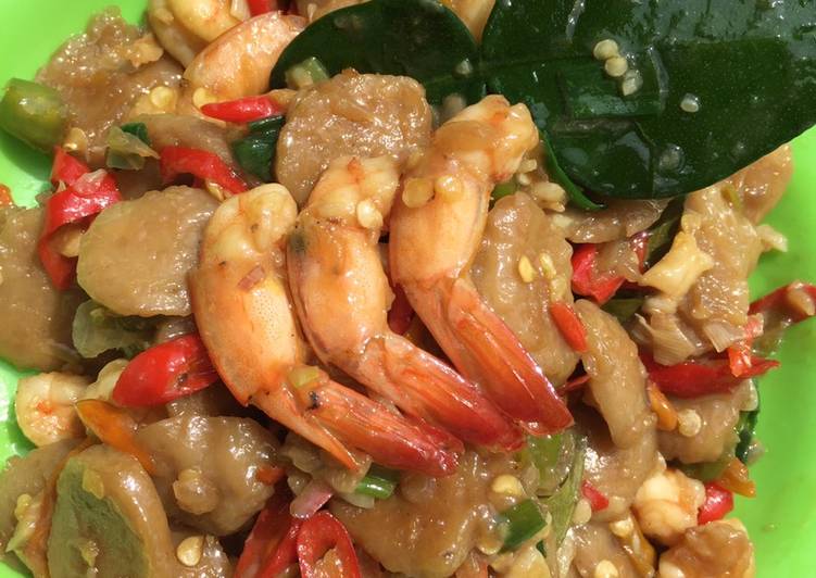 Resep Oseng Mercon Bakso &amp; Udang yang Sempurna