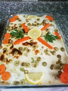صورة لوصفة معكرونه بالبشاميل