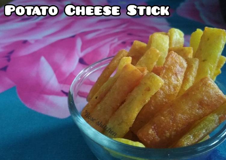 Bagaimana Menyiapkan Potato Cheese Stick yang Menggugah Selera