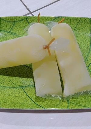 Foto resep Es lilin jeruk