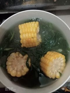 Foto resep Sayur bening kangkung jagung