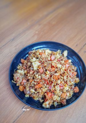 Foto resep Orak-Arik Telur Teri Medan