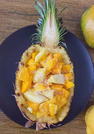Une photo de Salade de 3 fruits