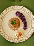 Sweet potatoes and Sama Rice Pulao
