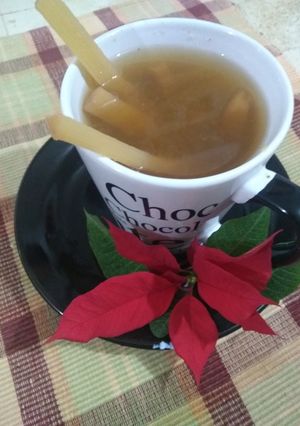 Una foto de Ponche para las fiestas navideñas!!!