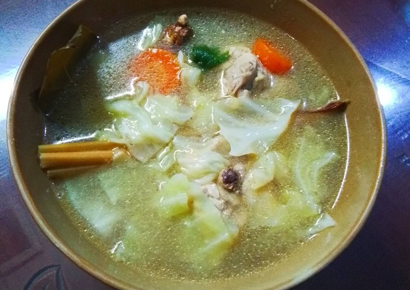 Sop ayam rempah