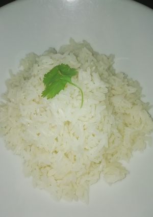 Una foto de Arroz blanco saborizado