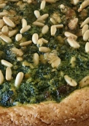 Una foto de Torta de verduras dulce