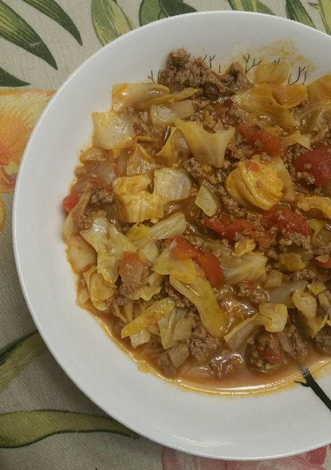 A picture of Unstuffed Cabbage.