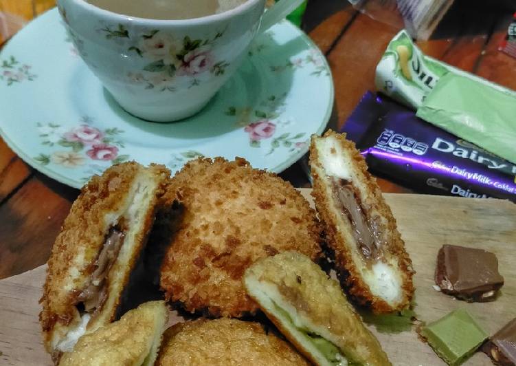 Resep Roti goreng coklat Anti Gagal