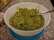 A picture of tomatillo salsa