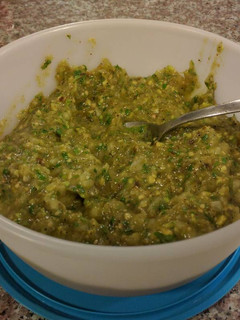 A picture of Spicy Green Salsa.