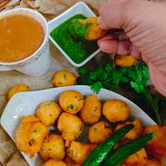 मूंग बड़ा (yellow split lentils fritters recipe in Hindi)-レシピのメイン写真