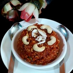 A picture of Gajar halwa.