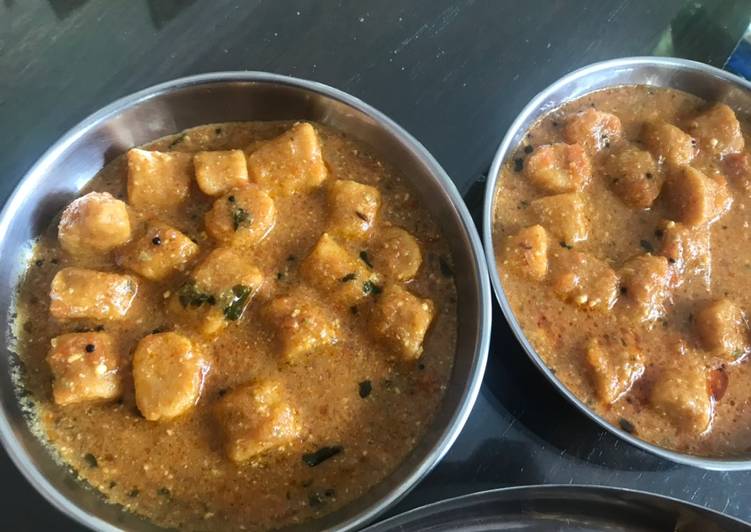 Steps to Prepare Besan ke gatte ki sabzi