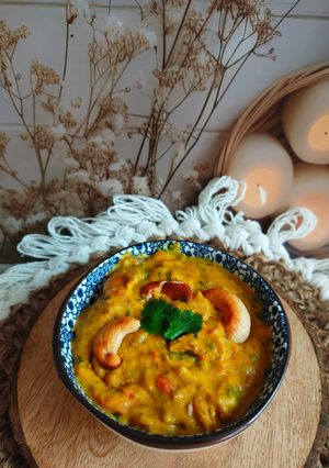 A picture of Kaju Curry.