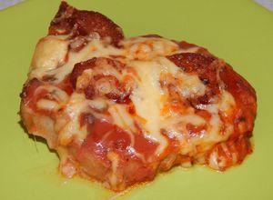 Paradicsomos-besamelmártásos karaj recept fotója