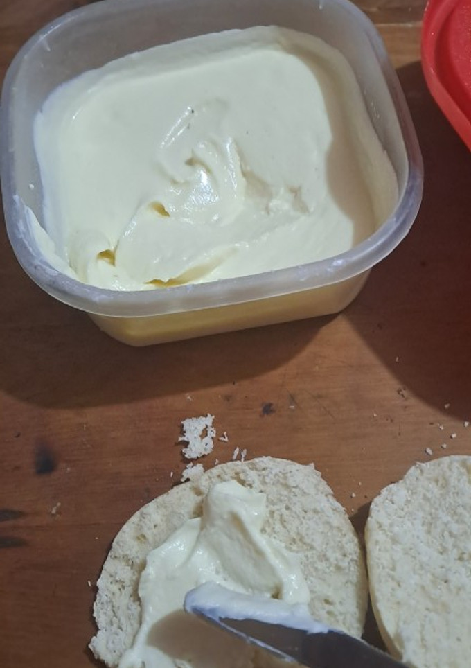 Una foto de RICO QUESO CREMA 😋 😋