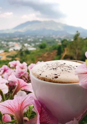Hình của món Cafe bọt.